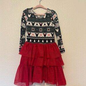 Little Sleepies Disney Christmas Skater Dress